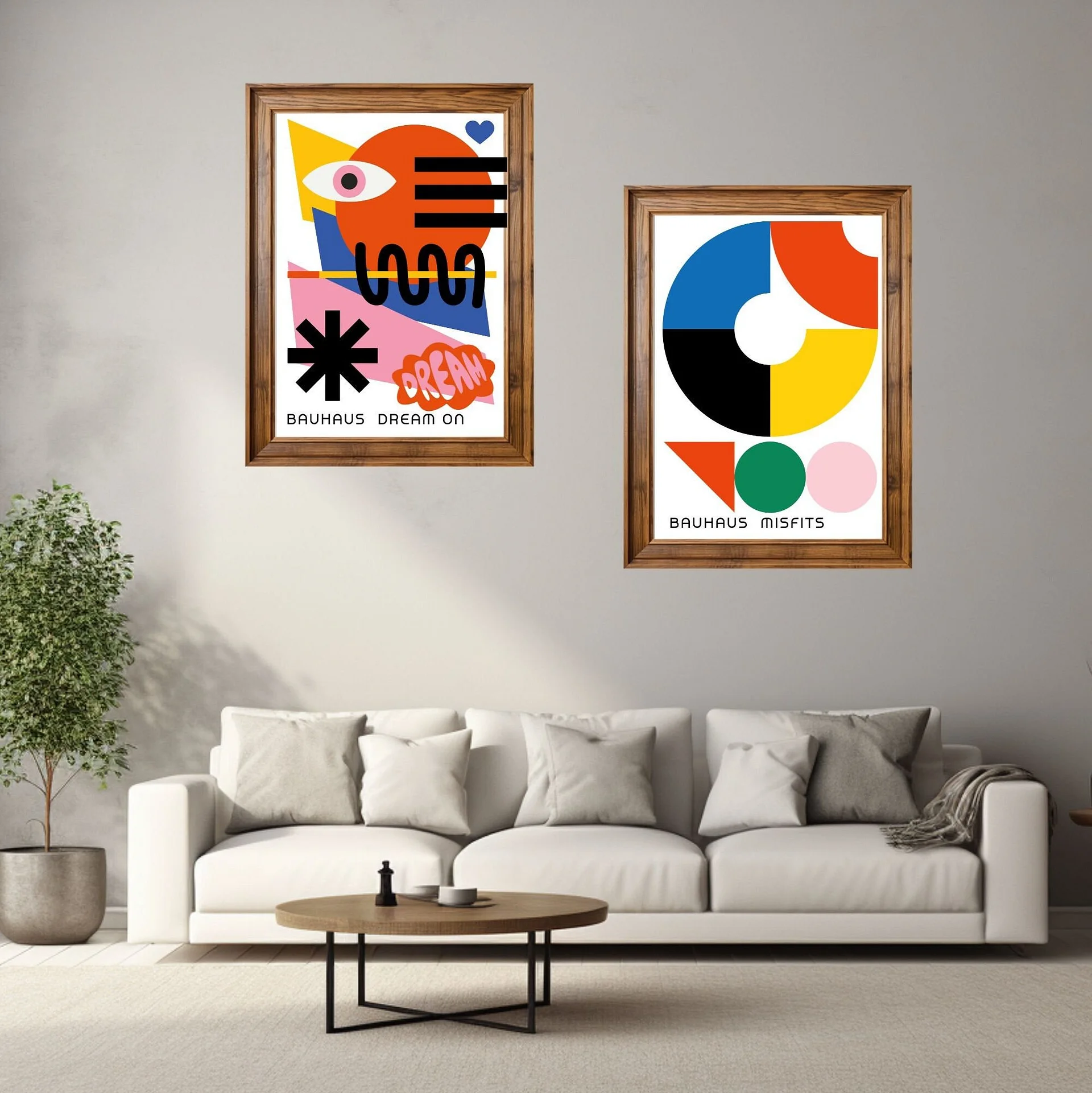 Bauhaus poster set of 15 premium printable wall art product image (7)