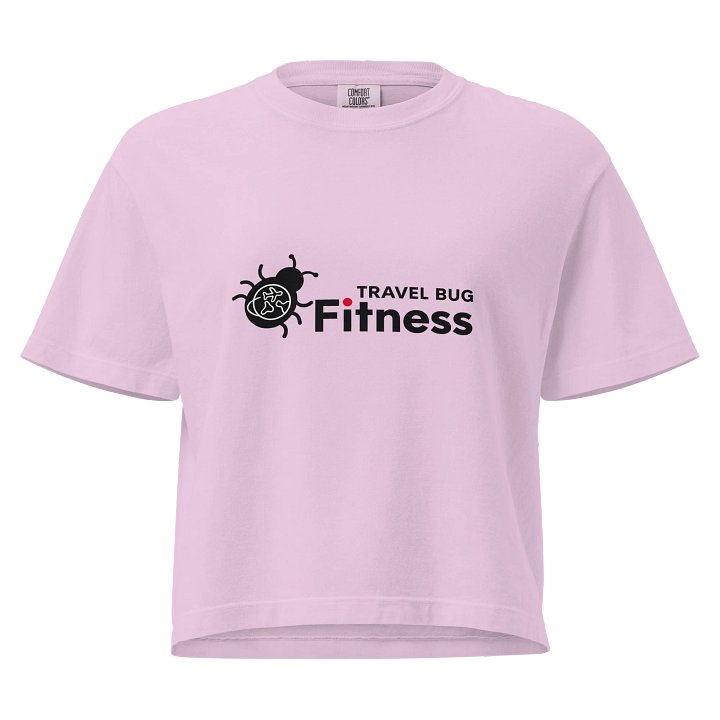 Travel Bug Women's Fitness Crop Tee product image (1)