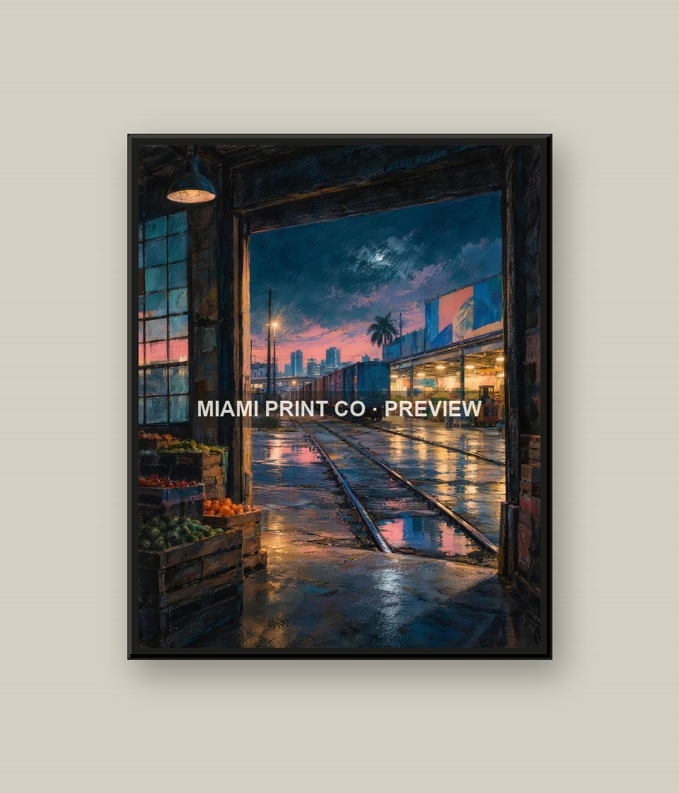 Allapattah | Framed Art Print product image (1)
