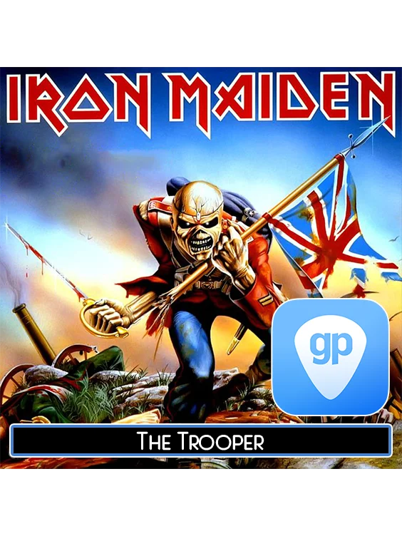The Trooper | PDF Tab + Guitar Pro | Iron Maiden product image (1)
