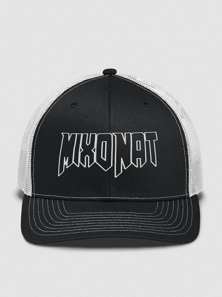 White MixoNat Logo Richardson Embroidered Hat product image (2)