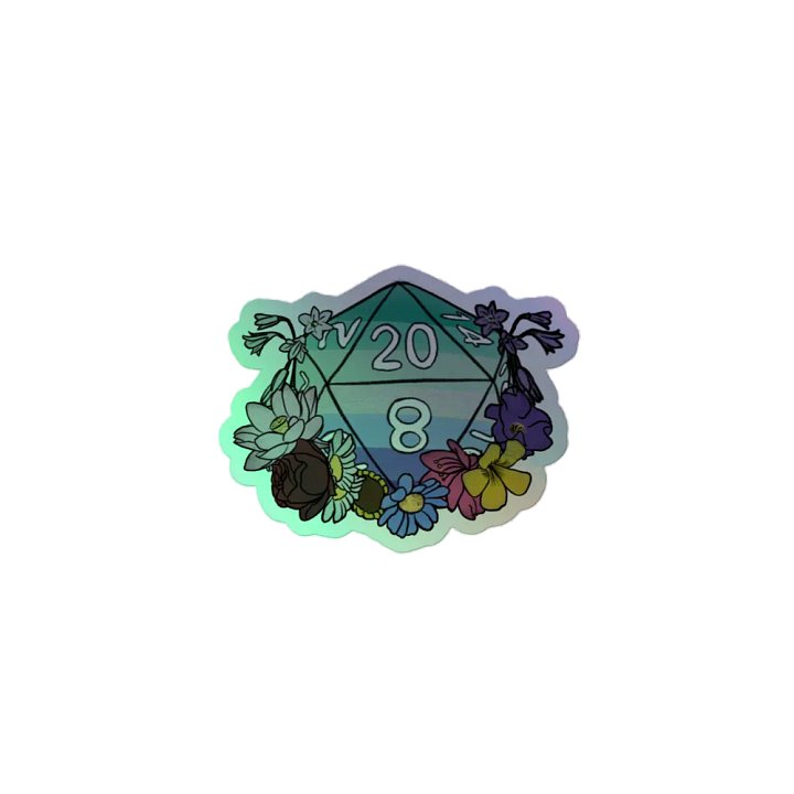 DnD Inspired Pride - Sticker - Gay Holo product image (1)
