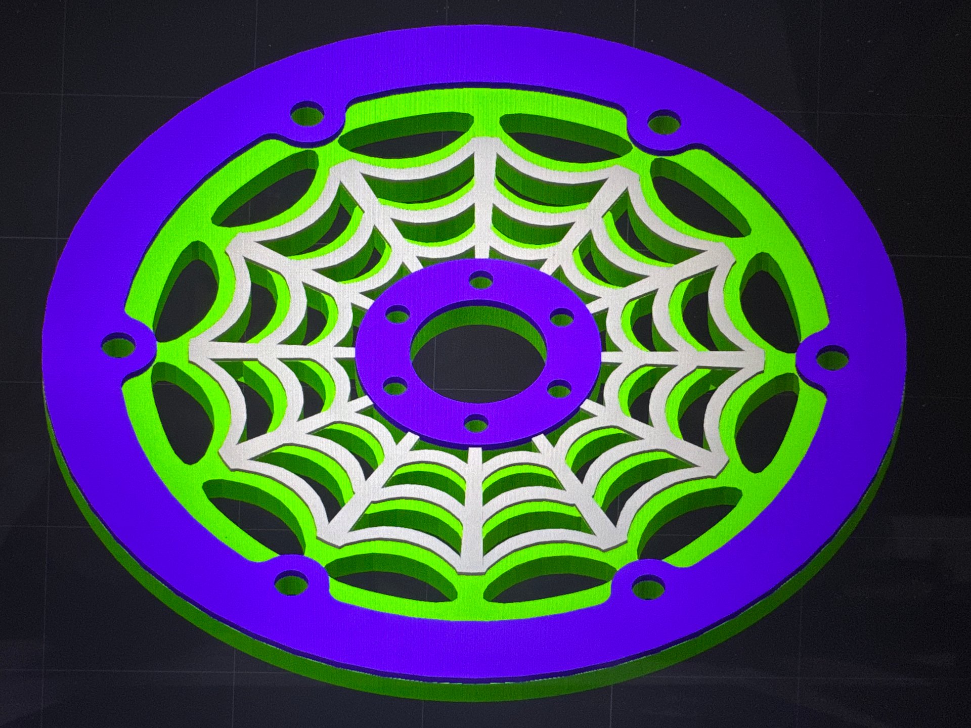 GRC3D 1.8" (Spider Web) Comp Wheels w/ Inserts product image (2)