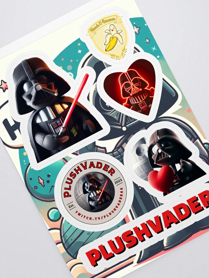 2024 PlushVader stickers product image (1)