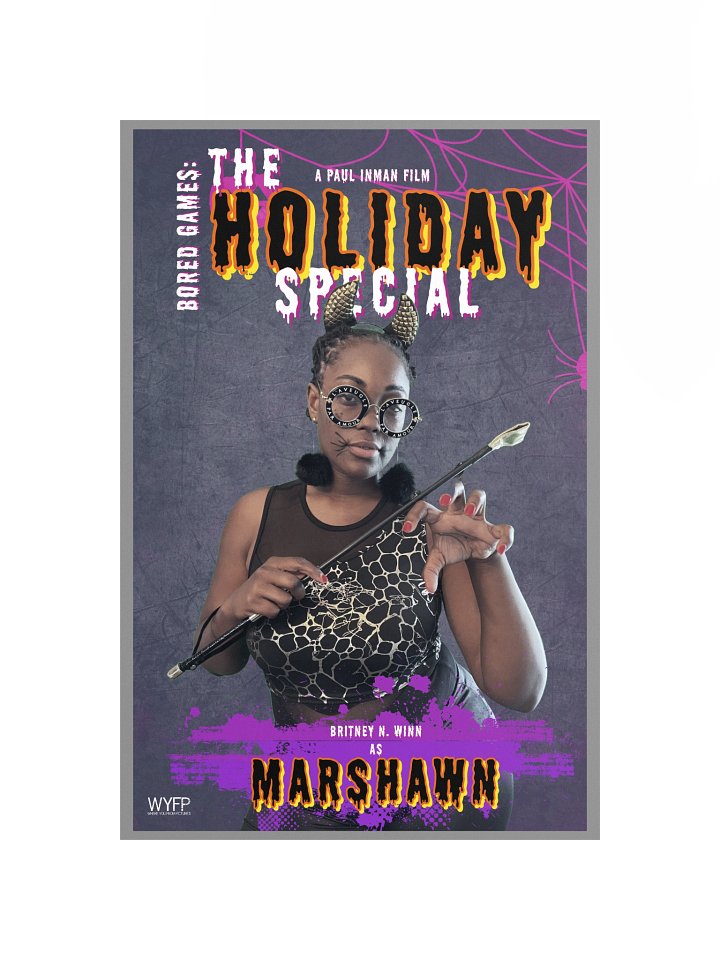 Bored Games: The Holiday Special - "Hero Marshawn" Poster product image (1)