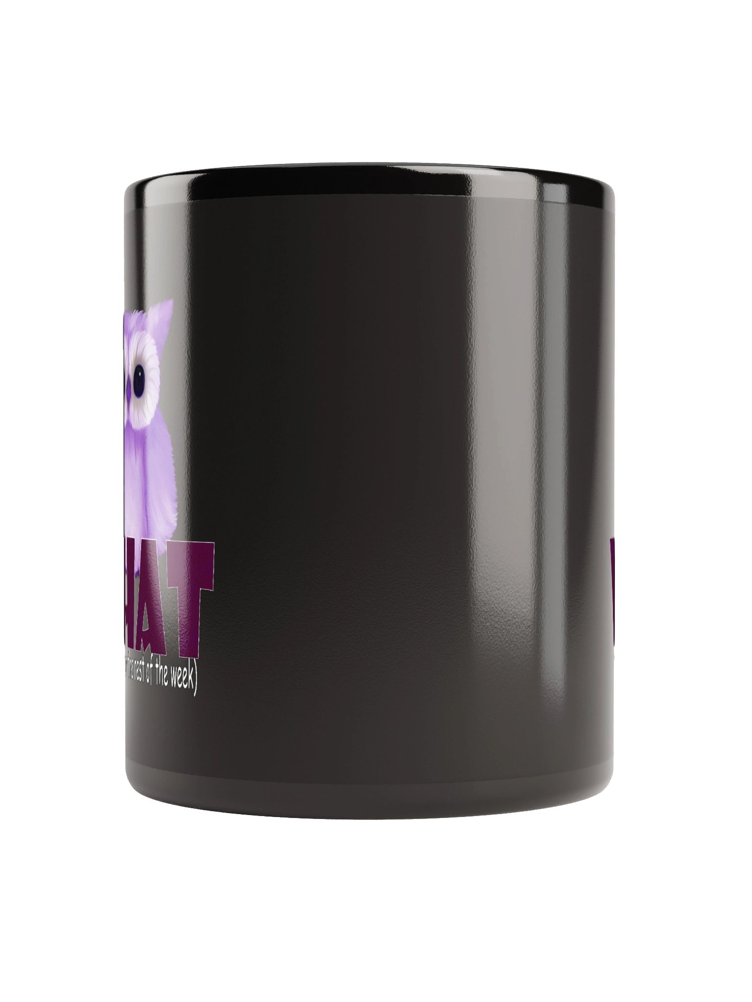 Black Glossy Mug product image (3)