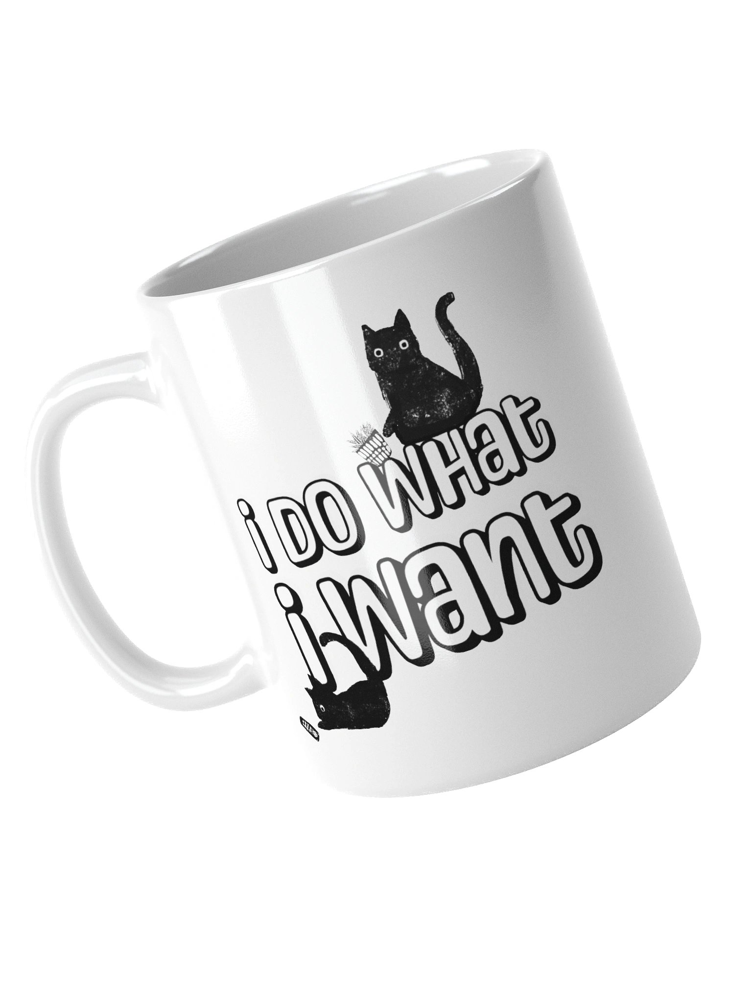 “I Do What I Want” Cat Mug product image (5)