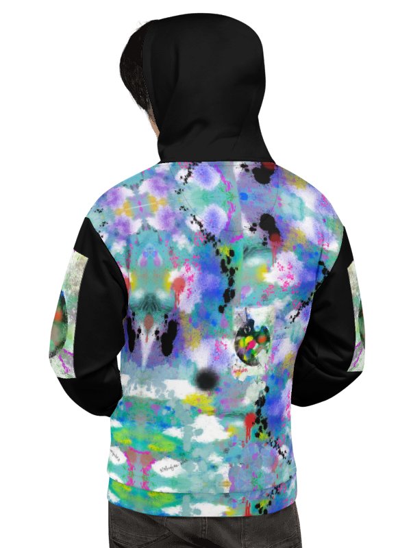 SplatterWear 'Aquatic' Unisex Art Hoodie product image (5)