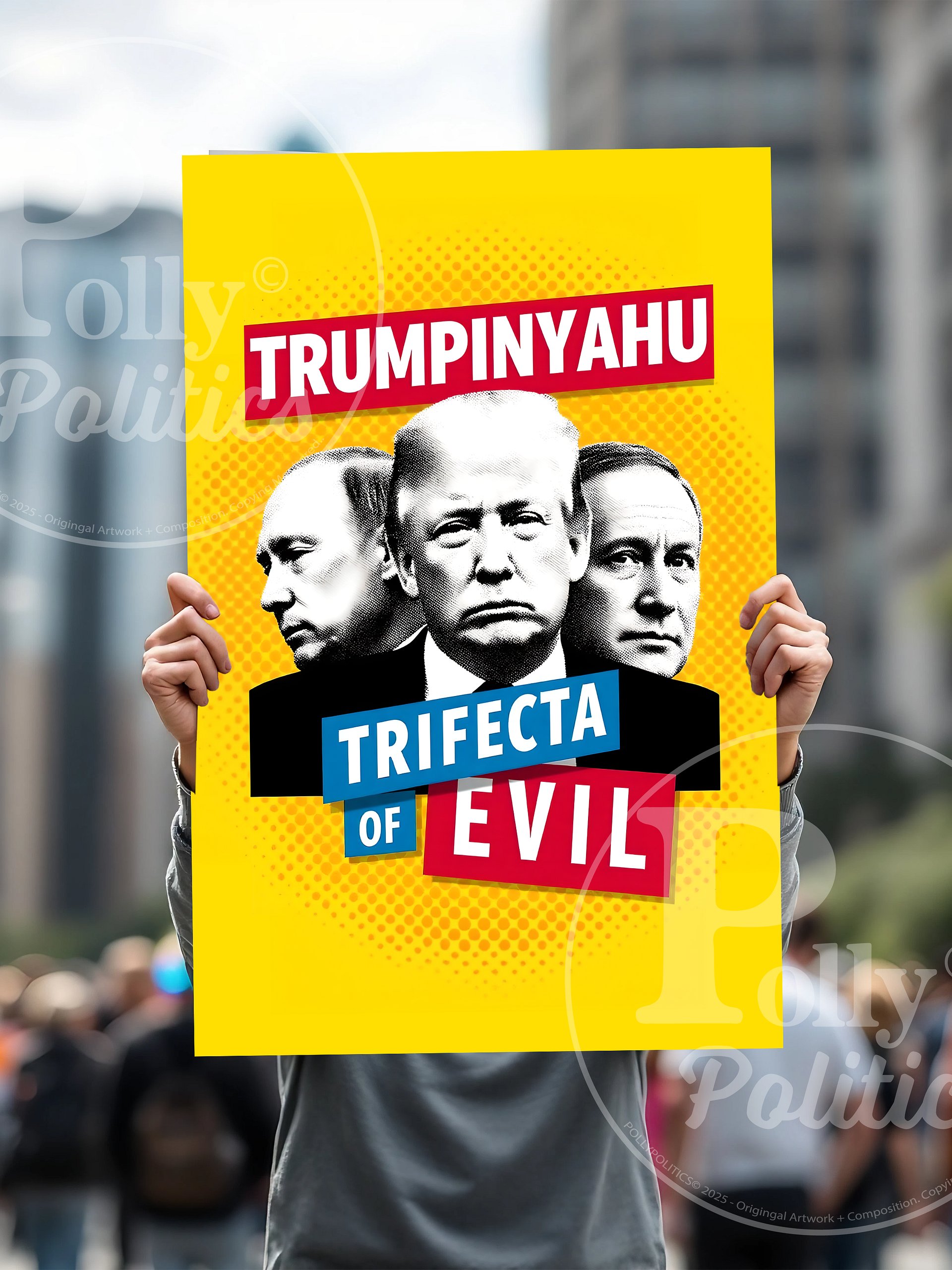 Trumpinyahu Protest Poster, Digital product image (5)