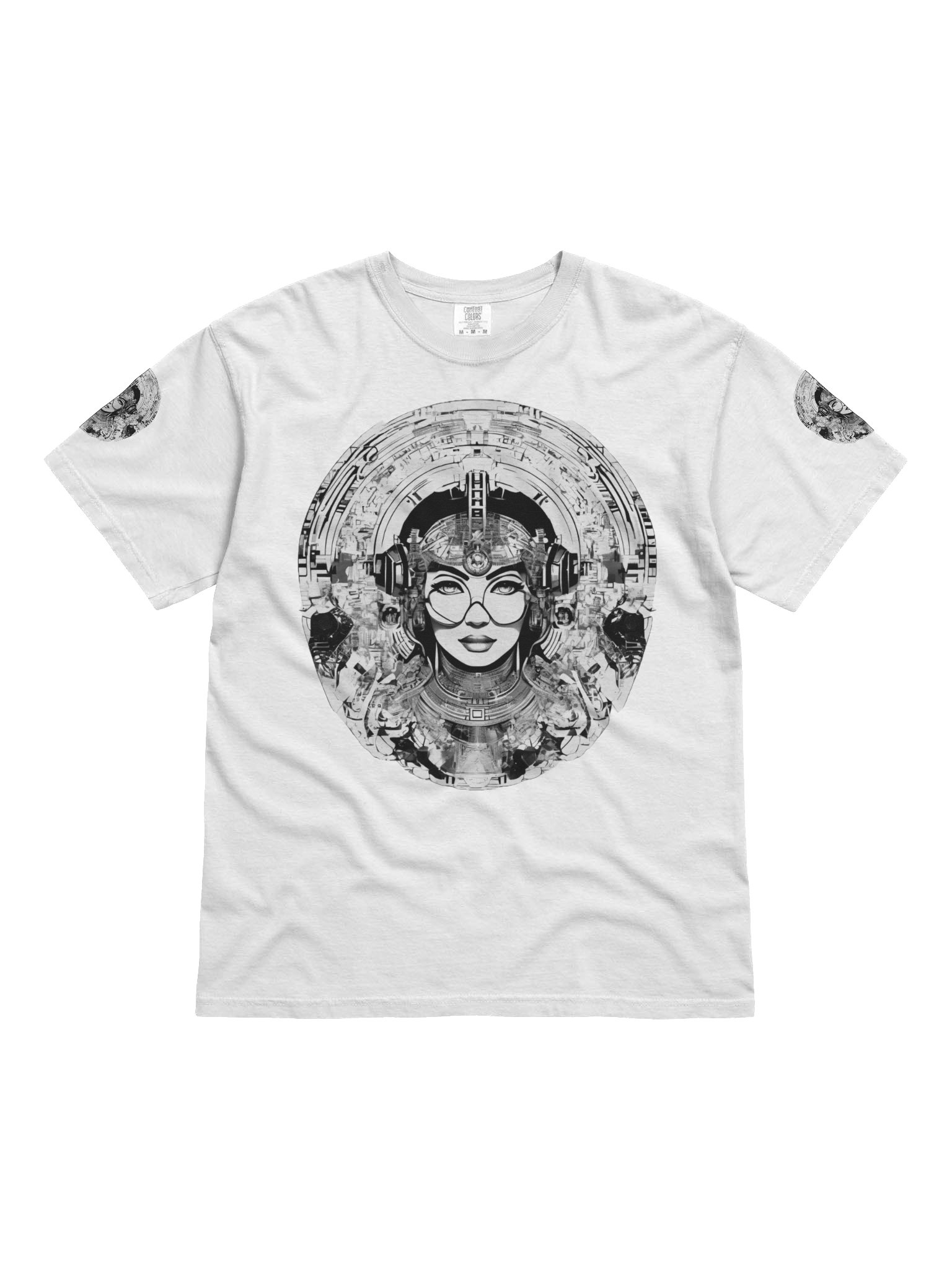 Cybernetic Femme Abstract T-Shirt product image (1)