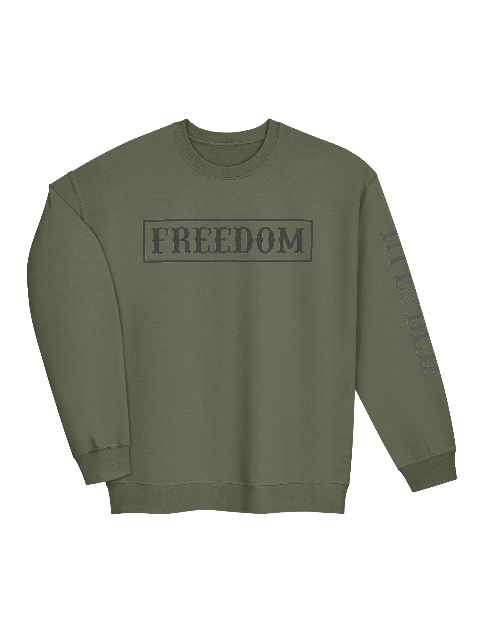 FREEDOM CREWNECK (BLACKLOGO) product image (3)