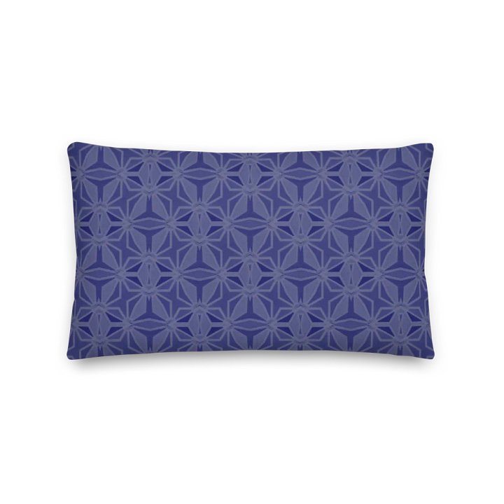 Navy invaders premium pillow (Reversible and in 3 sizes/shapes) product image (1)