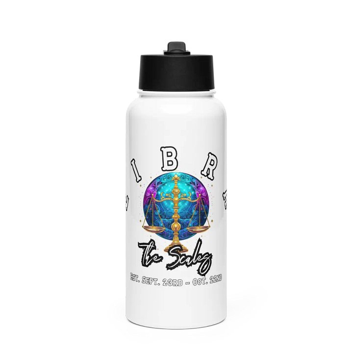 Libra - Zodiac Sports Stainless Steel Water Bottle product image (1)