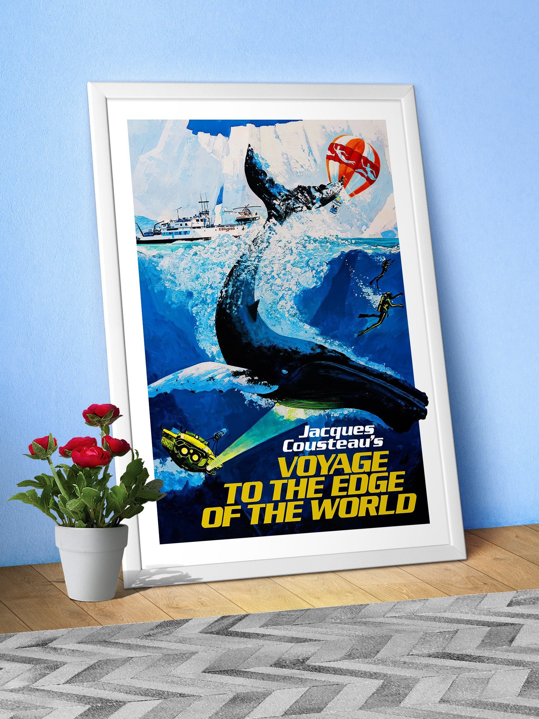 Voyage to the Edge of the World, 1976 — Jacques Cousteau movie poster product image (6)