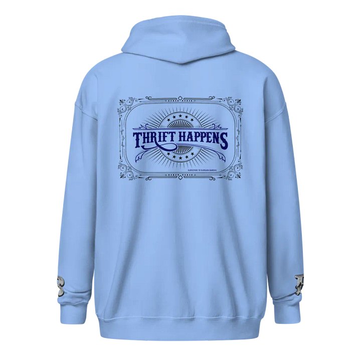 THRIFT HAPPENS (Zipper Hoodie - Light) product image (2)