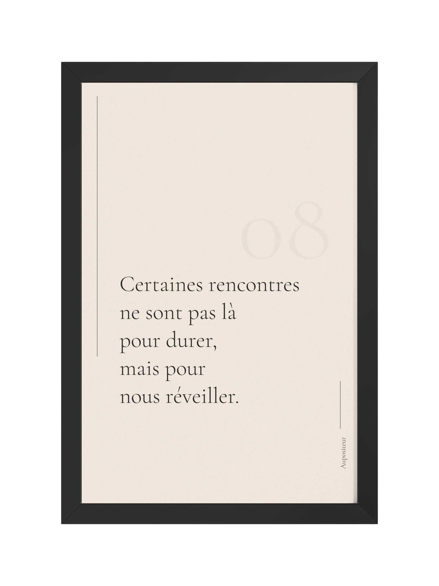 Certaines rencontres — Affiche encadrée product image (1)