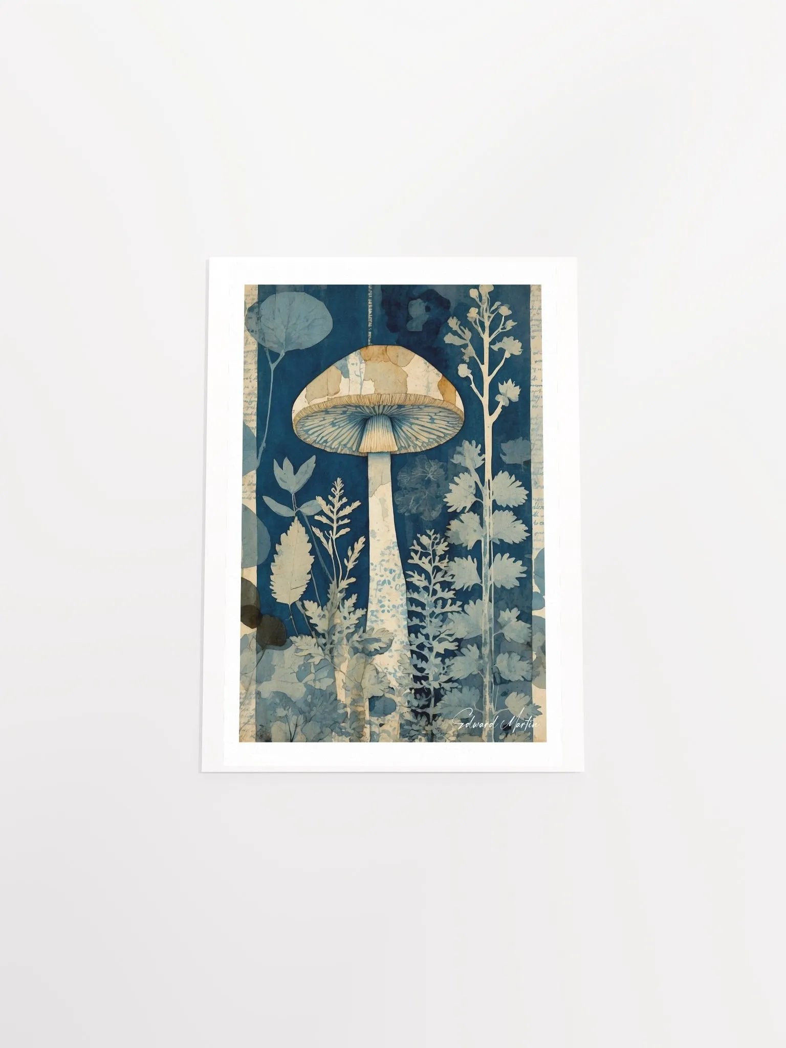 Magical Forest No.21-Enchanted Mushroom Botanical Poster product image (5)