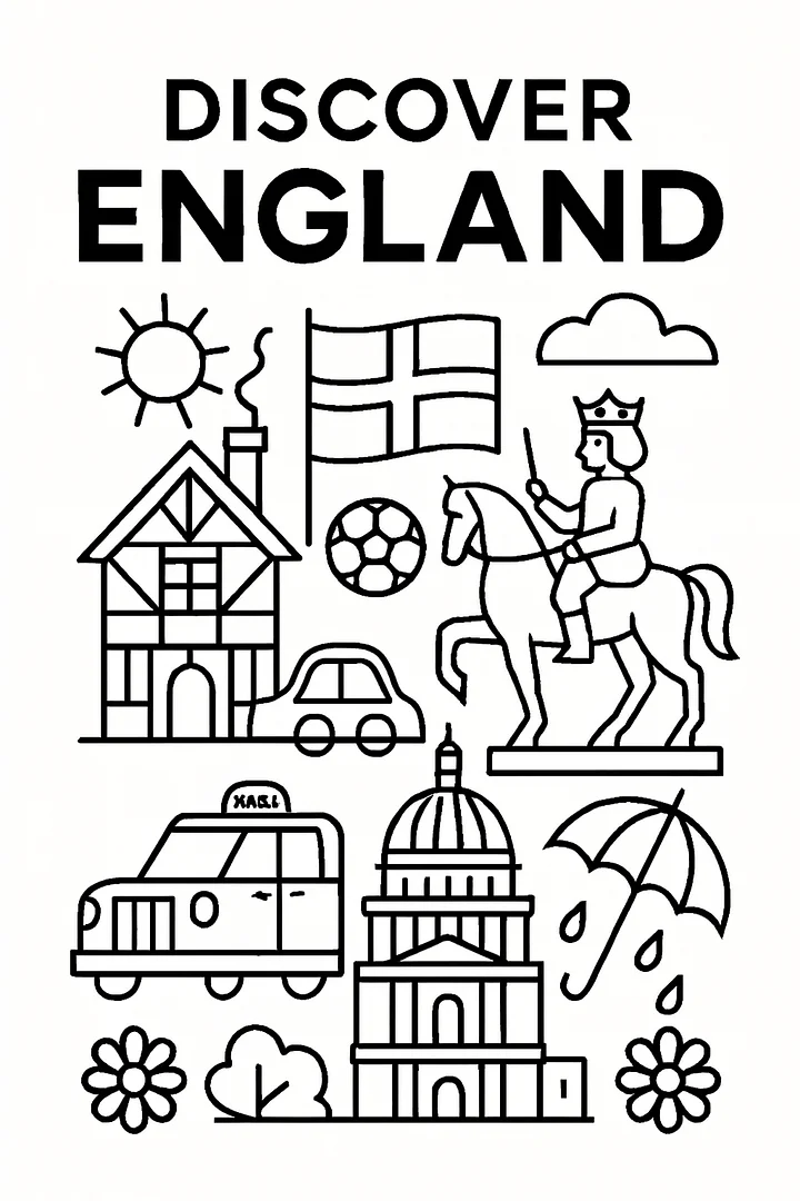 Free “Discover England” Poster – European Wall Art Printable (A4 & US Letter PDF) product image (2)