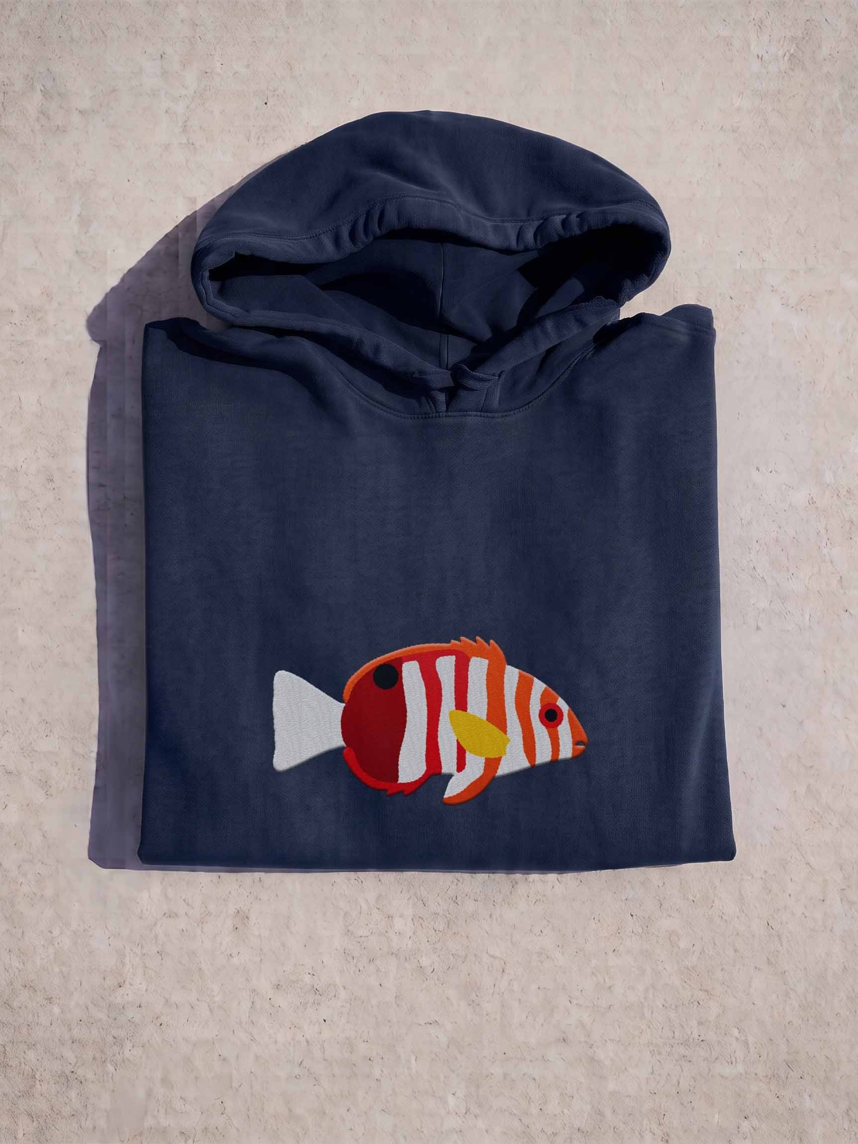 Harlequin Tuskfish Premium Hooded Sweatshirt (Embroidered) for Reef and Marine Aquarium Lovers product image (1)