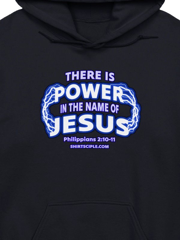 There is power in the name of Jesus Hoodie product image (2)