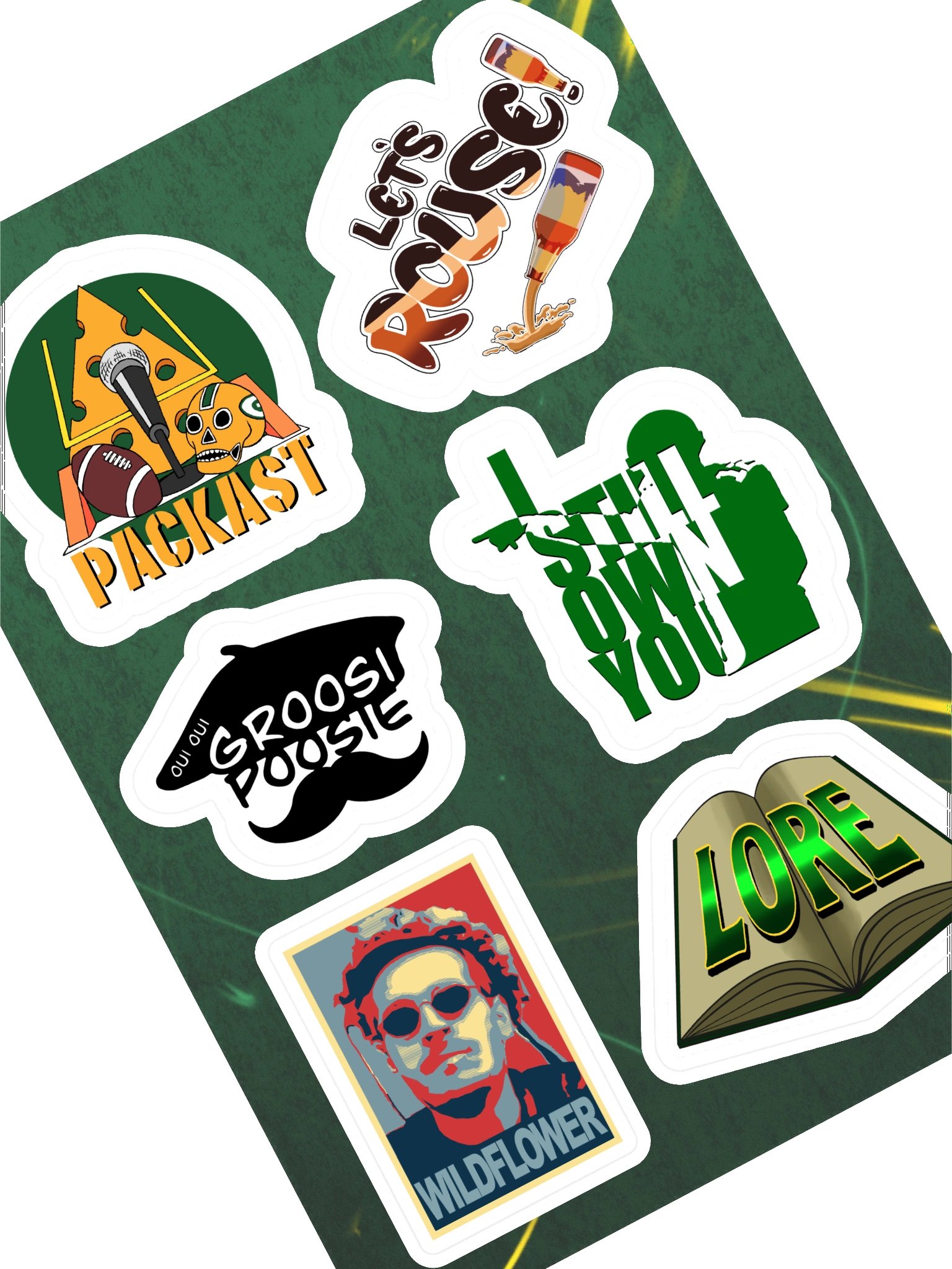Packast Sticker Set 4 product image (1)