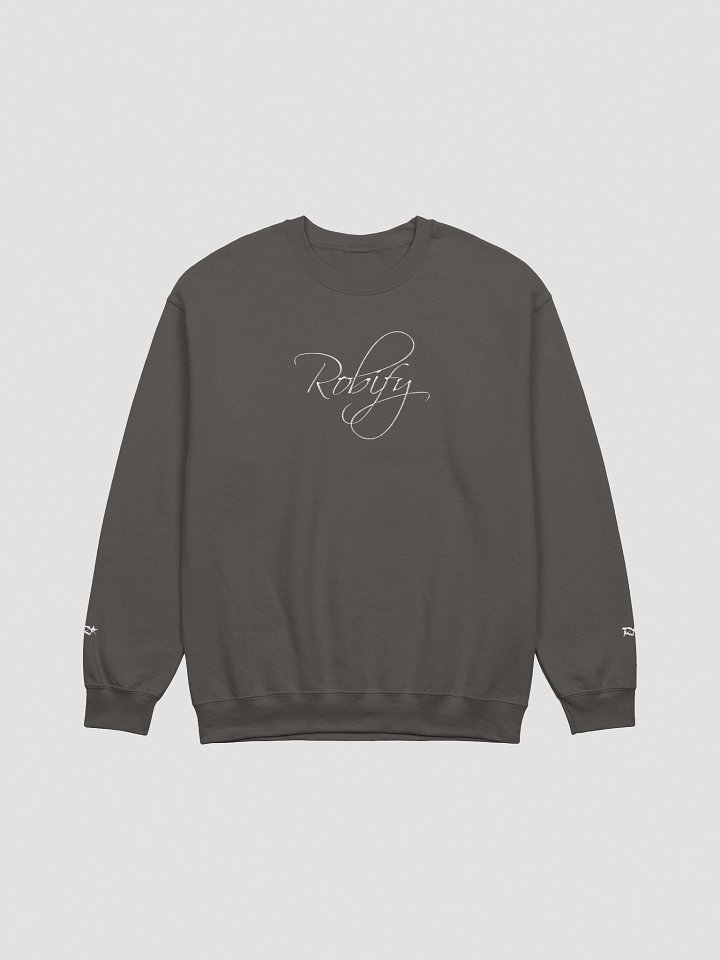 ROBIFY EMBROIDERED CURSIVE SWEATSHIRT product image (1)