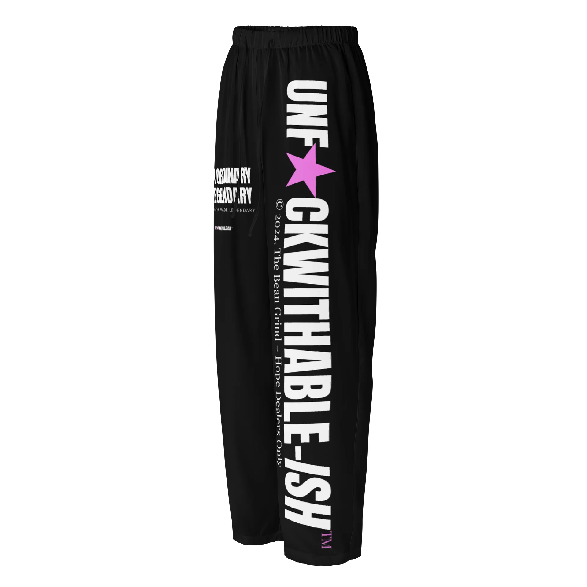 UNF★CKWITHABLE-ISH™ Women's Loungers F★CK Ordinary Be Legendary Baby Pink Edition product image (1)