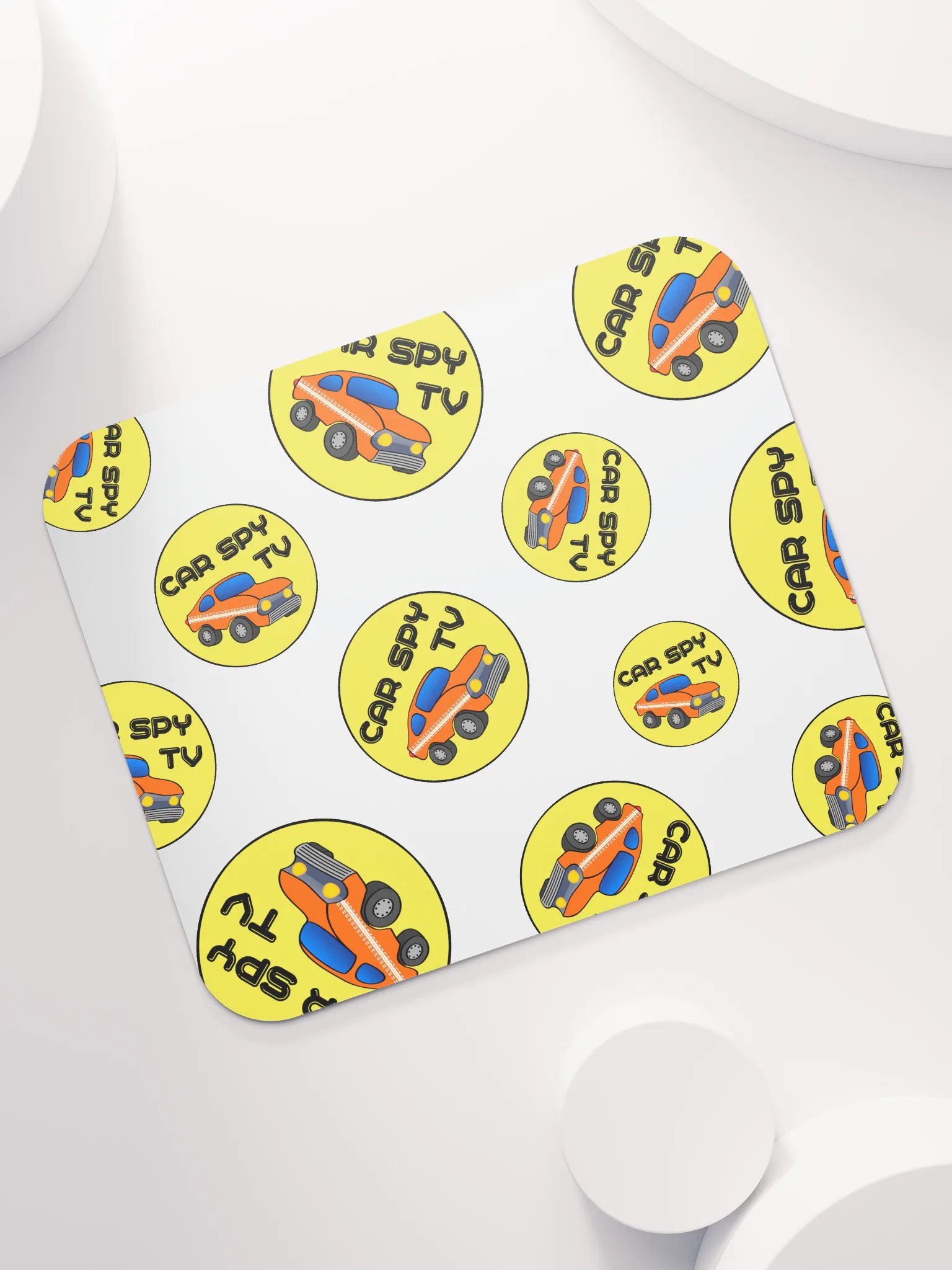 Mouse Pad: CarSpyTV Logo product image (1)