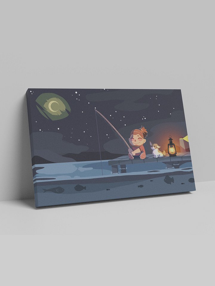 StanleyMOV Fishing Canvas Art product image (2)