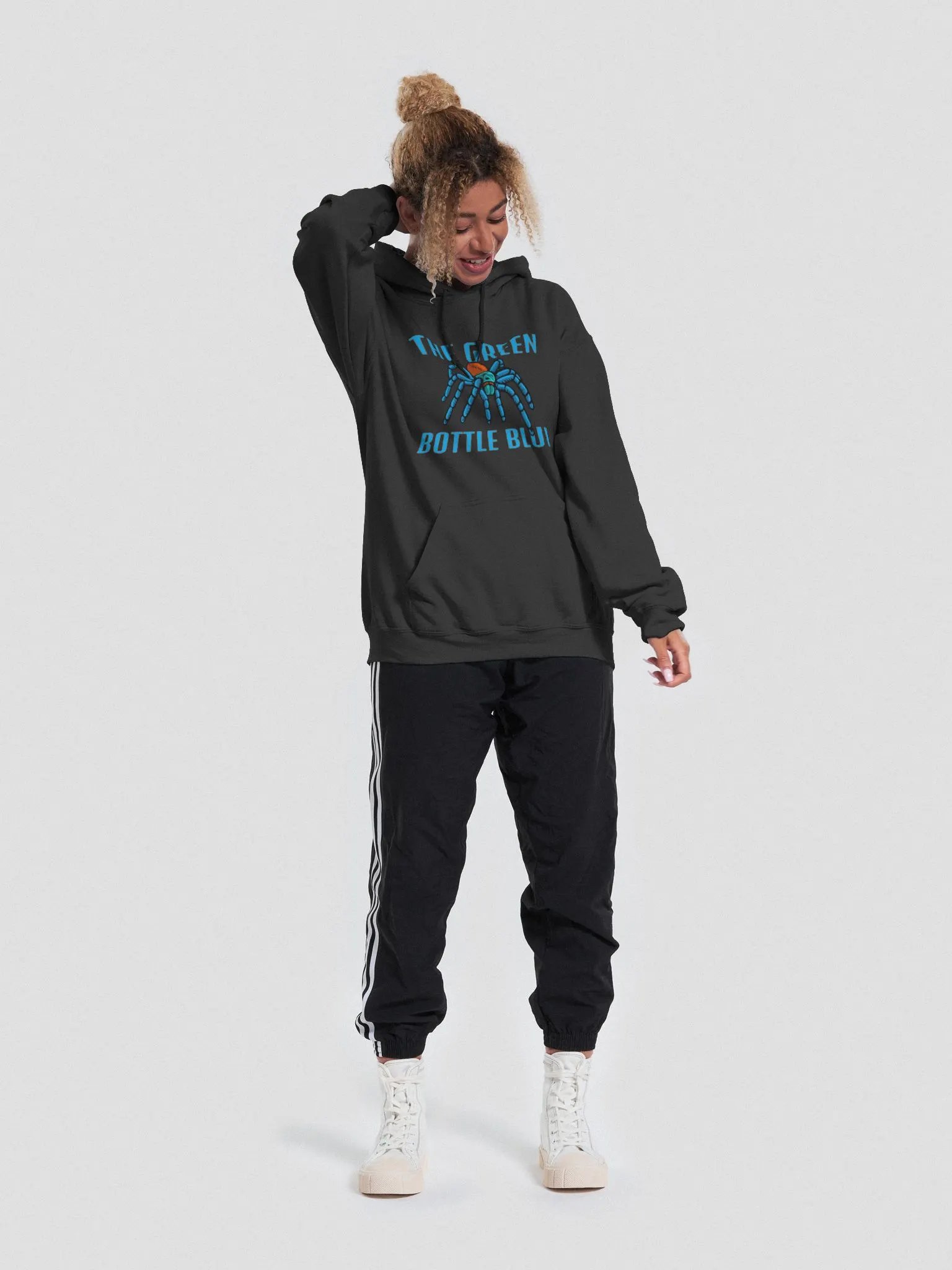 Green Bottle Blue Hoodie product image (5)