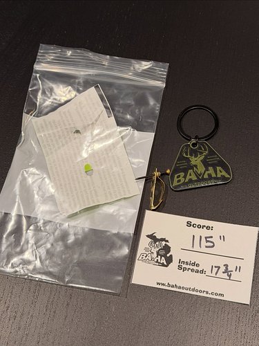 For every European mount I do from here on out, you will get a bag that includes your tag, the score of your deer, a safety w...