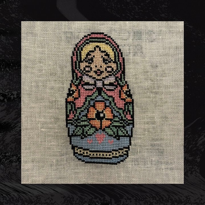 Pastel Matryoshka Doll Pattern product image (2)