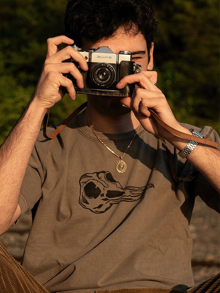 Corvid Skull Box Tee product image (1)