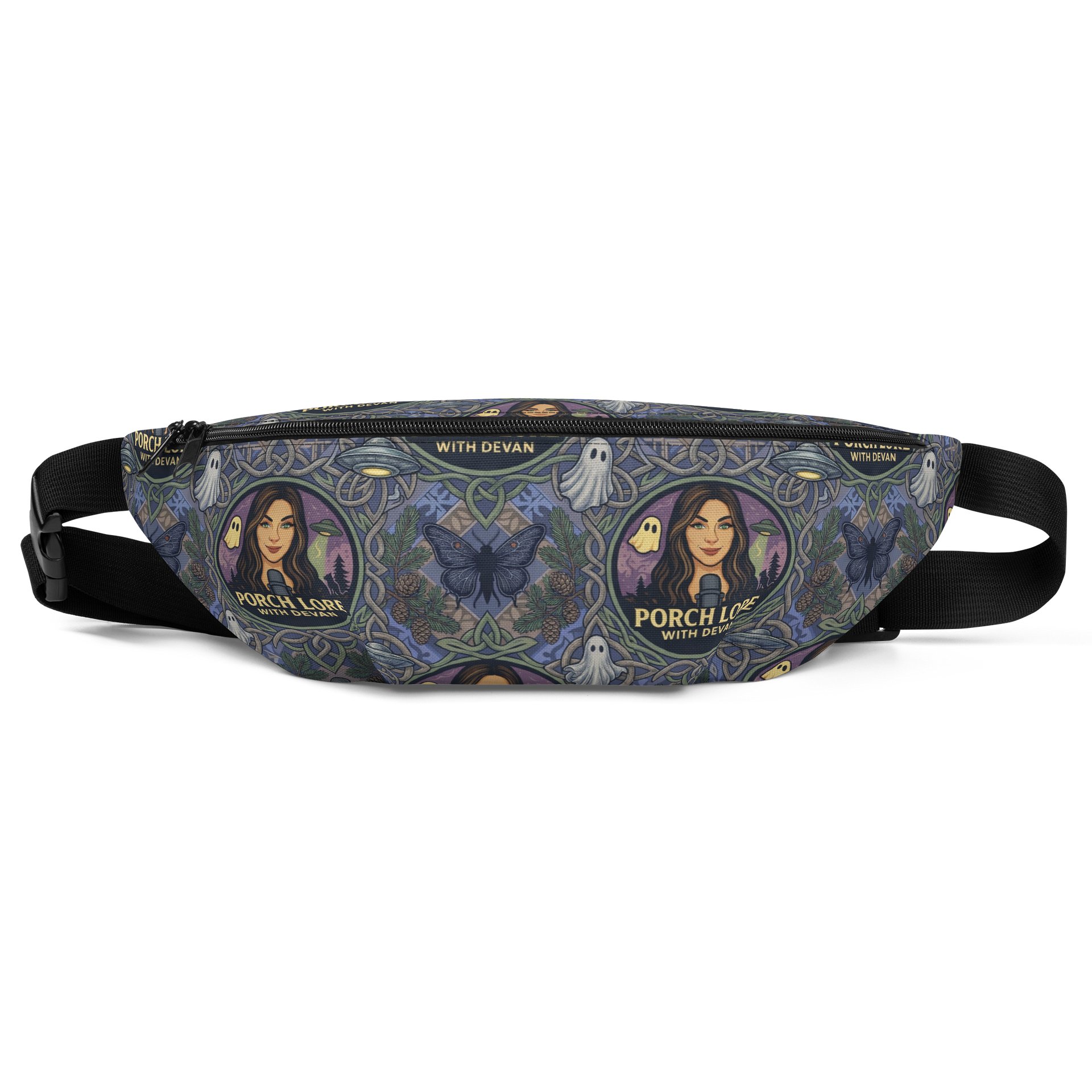 PORCH LORE DEVAN PERIWINKLE MOTH FANNY PACK product image (1)