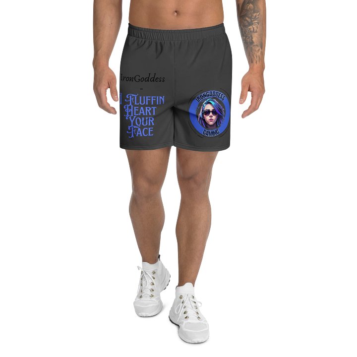 Fluffin Heart All-Over Shorts product image (1)