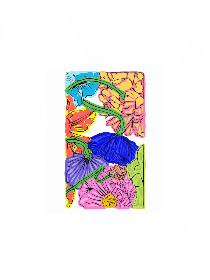 "Booming Flowers" Art Print product image (4)