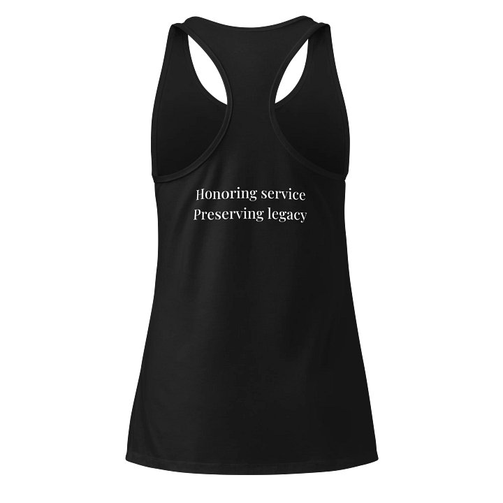 Women's Racerback Tank (Black) product image (2)