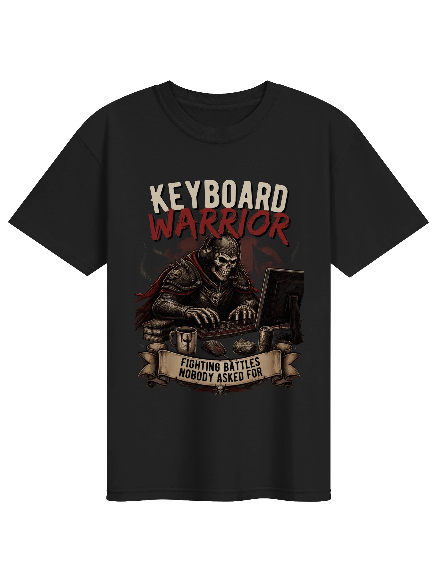 Keyboard Warrior T-Shirt product image (1)
