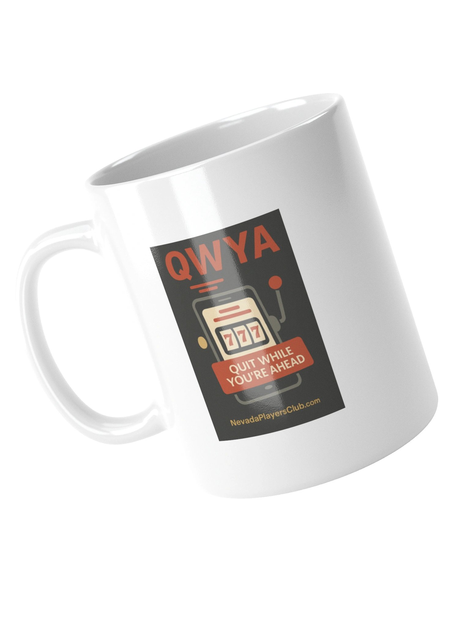 White Quit While You're Ahead Mug - Alt Version 1 product image (4)