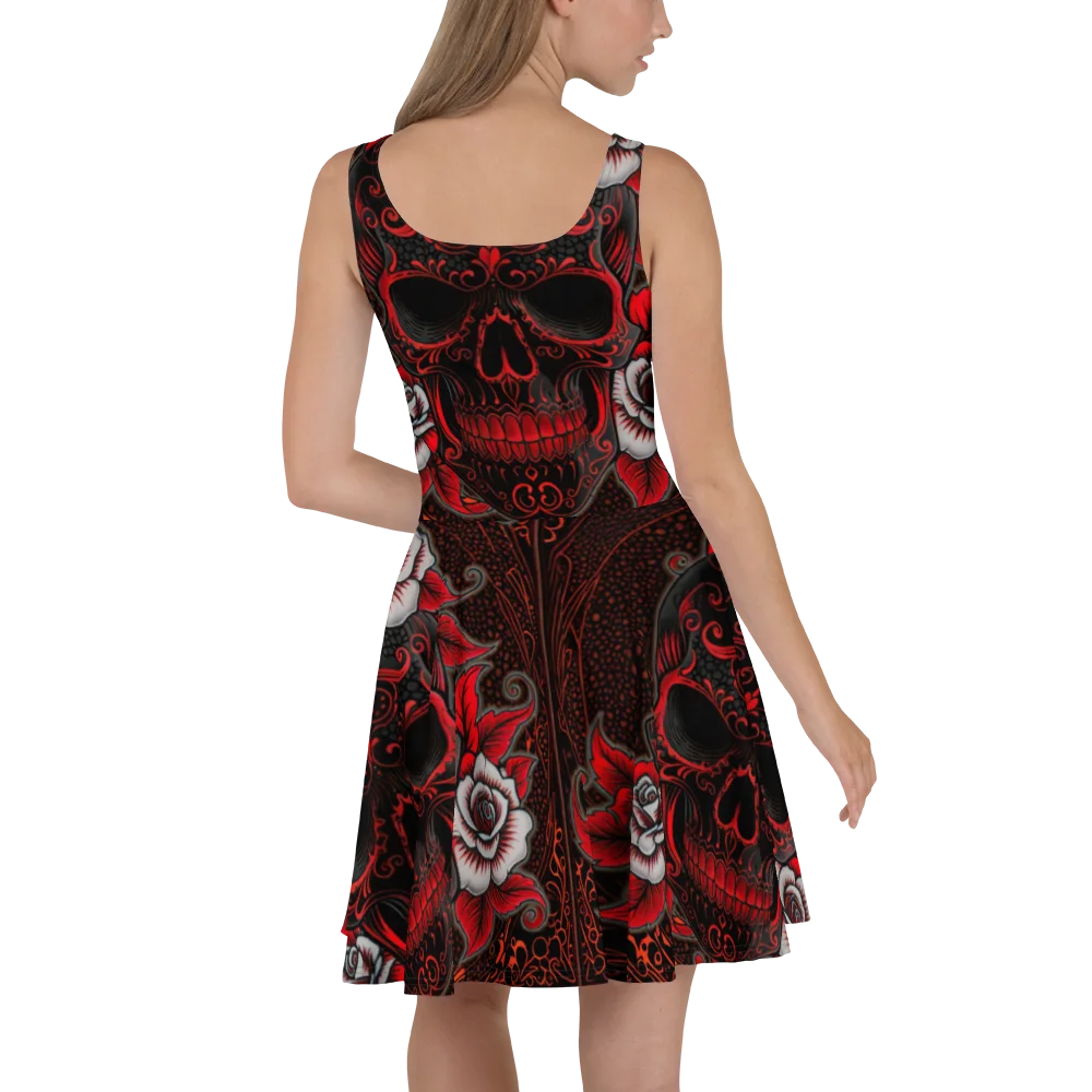 Crimson Bloom Dress product image (4)