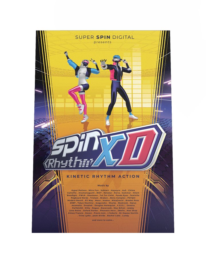 Spin Rhythm XD Movie-Style Matte Poster product image (1)