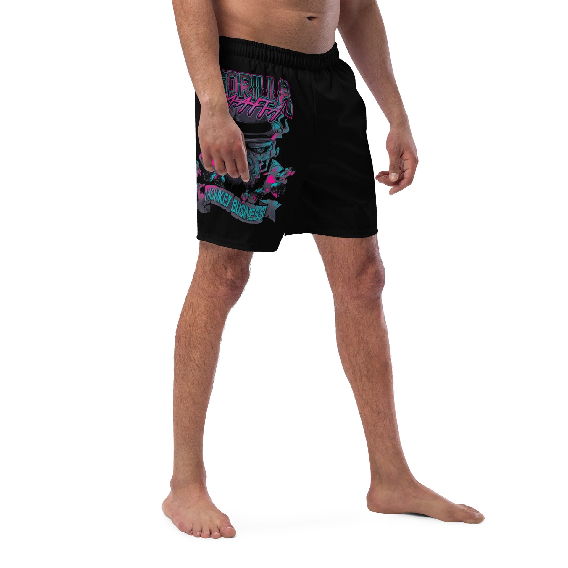Men's Gorilla Gangster Swim Trunks product image (3)