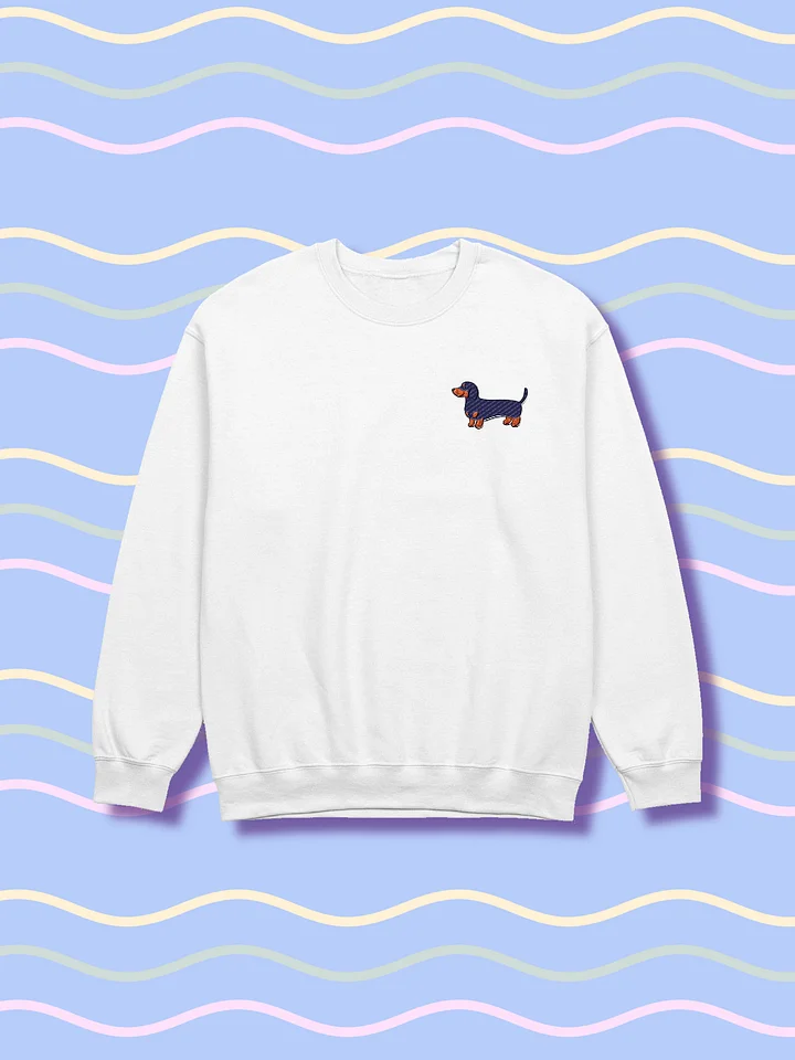 Black and Tan Dachshund Cartoon Crewneck product image (1)