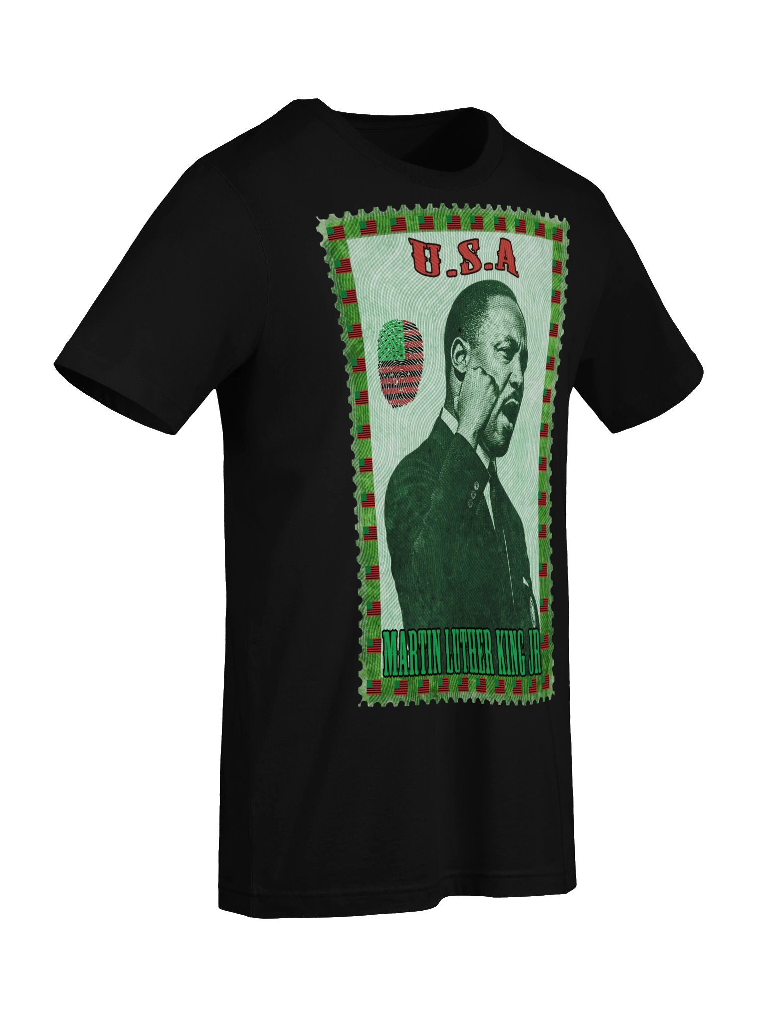 Martin Luther King Jr. Vintage Postage Stamp T-Shirt | USA product image (64)