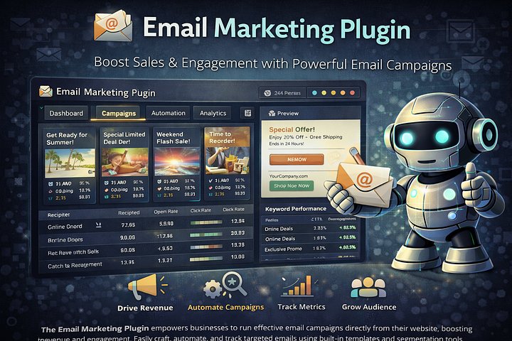 EMAIL MARKETING PLUGIN product image (1)