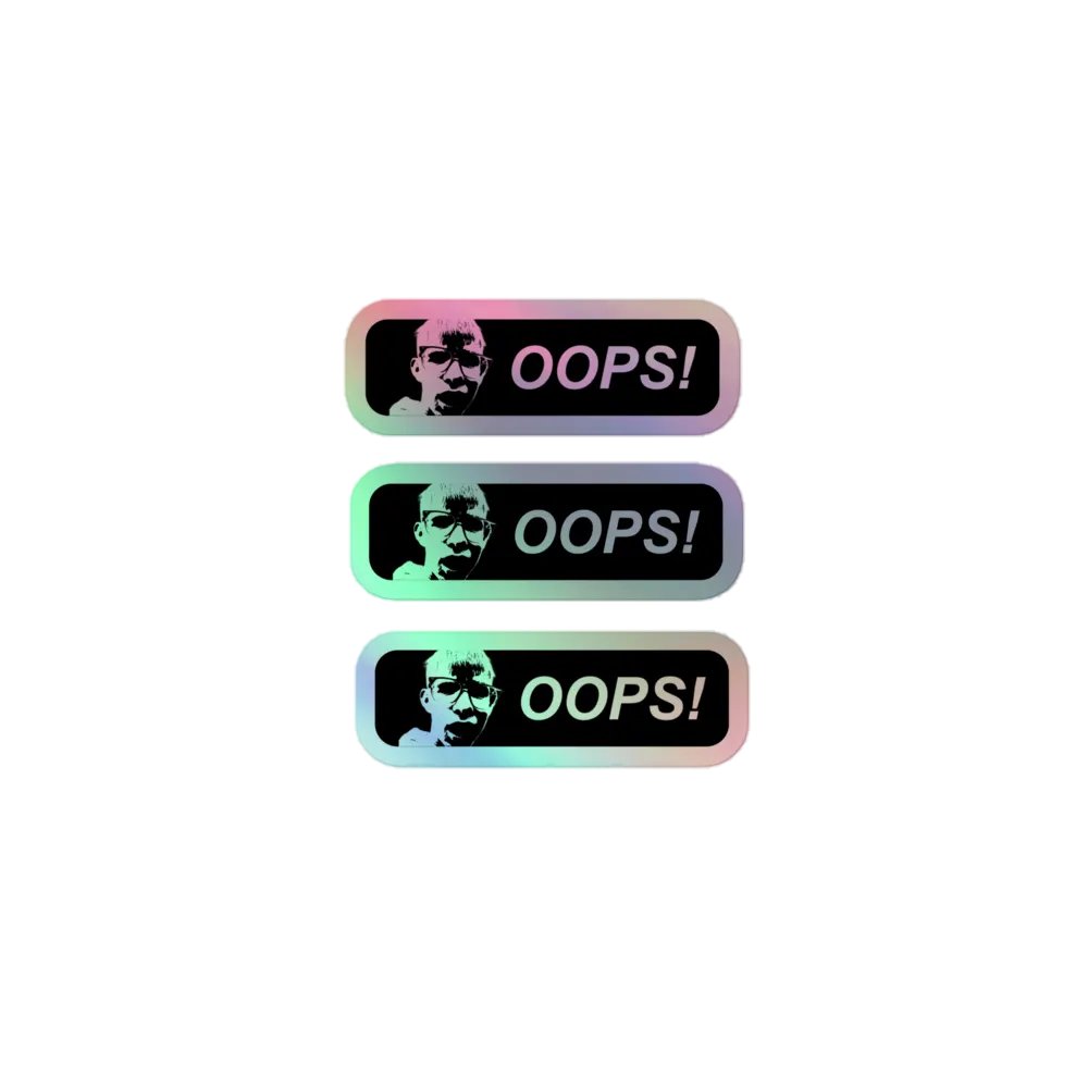 bno censor sticker iridescent product image (1)