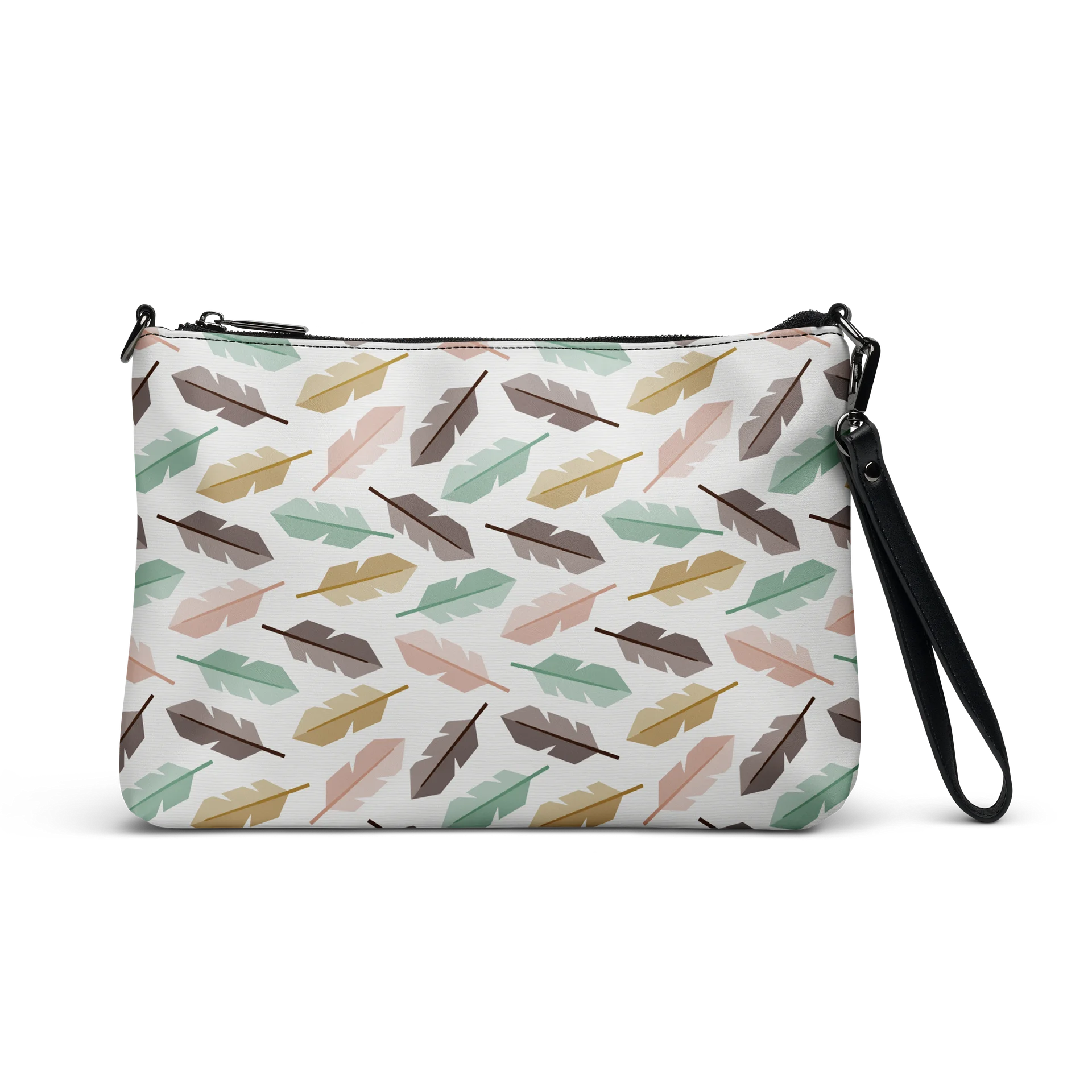 Mid-Century Modern Feathers Crossbody Bag product image (1)