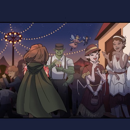 Crystalized returns tomorrow! 
While the comic was on hiatus, I added a few pages to the prologue (which you can read right n...