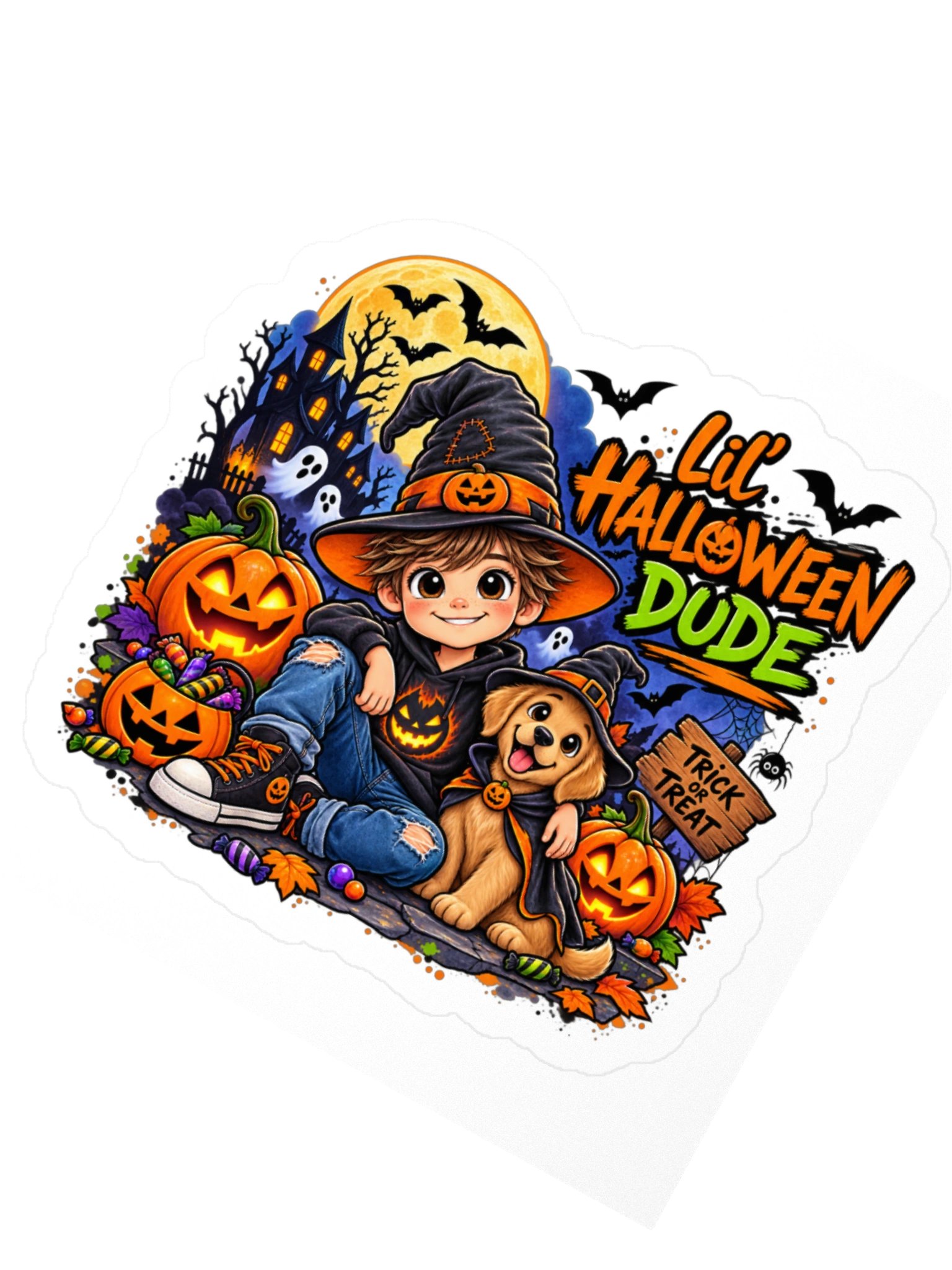 Lil Halloween Dude Sticker product image (2)