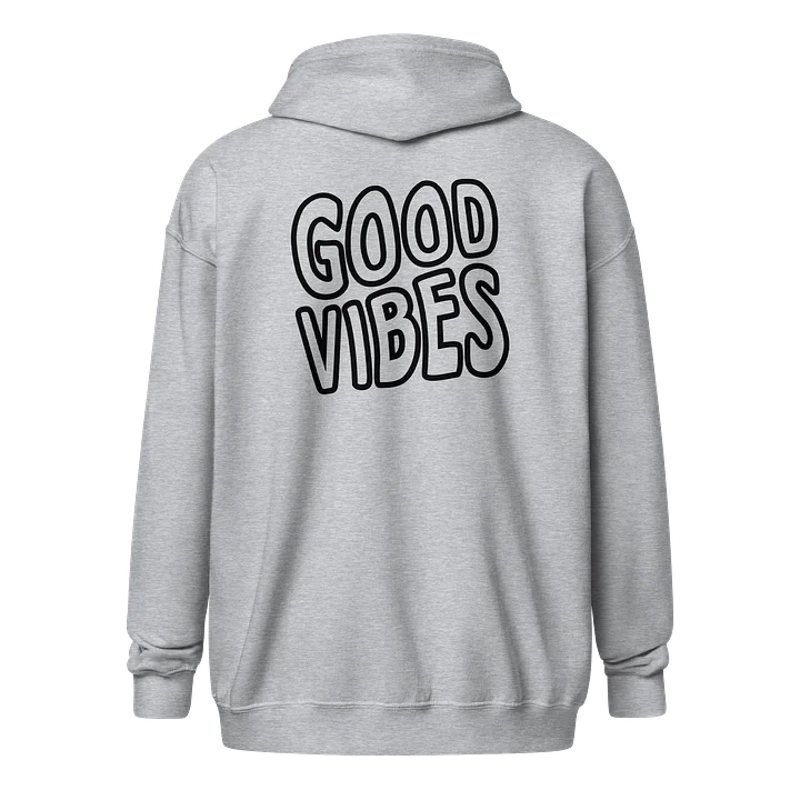 Good Vibes - Embroidery Zip Hoodie product image (1)